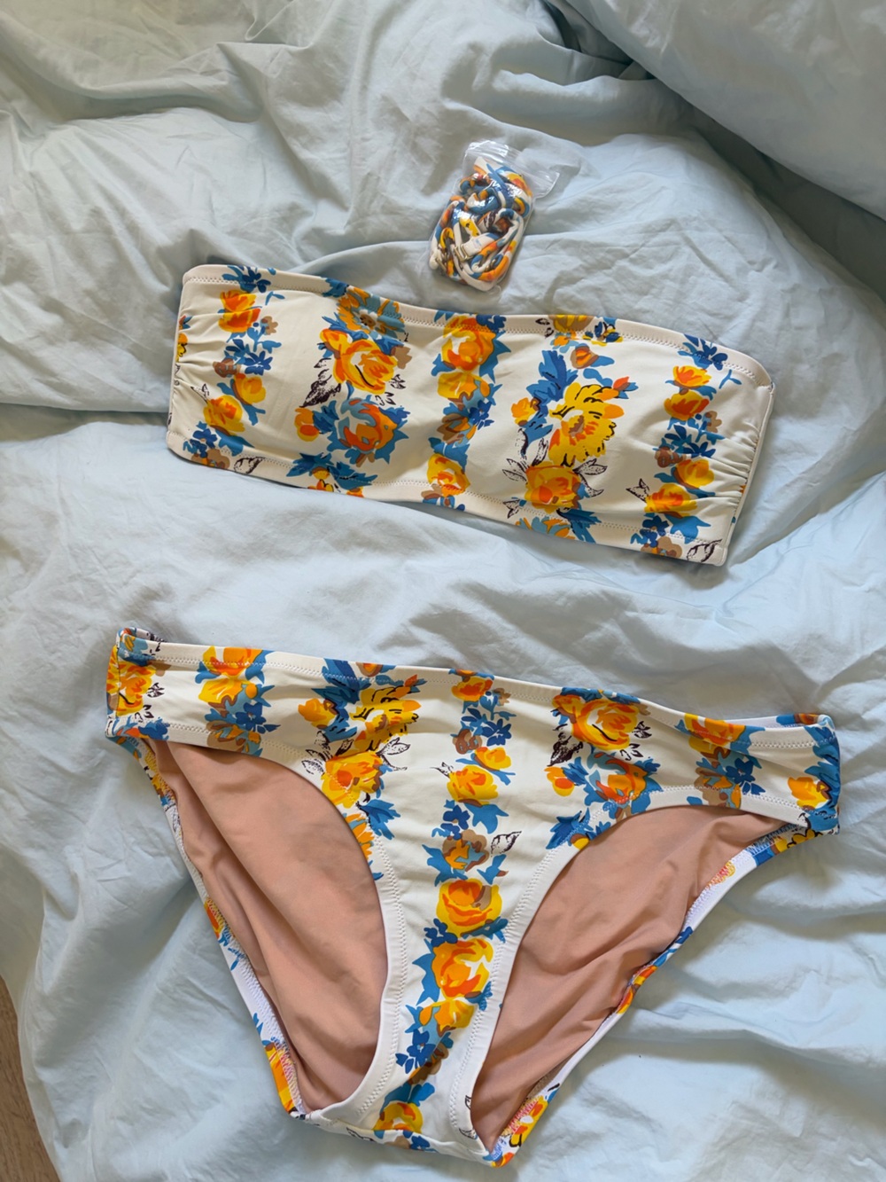 J. Crew Lined Floral Bikini